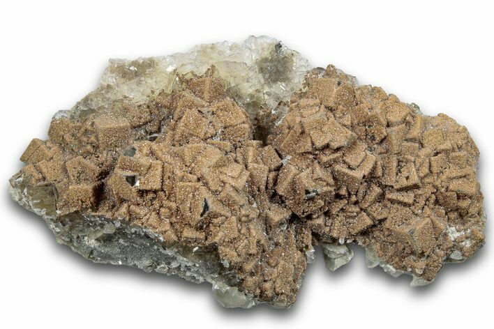 Fascinating Calcite and Fluorite Cluster - Spain #258414